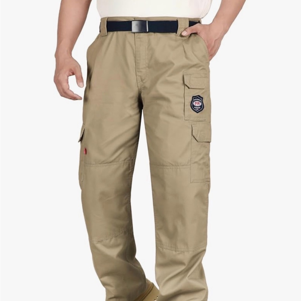 Bocomal men’s flame resistant cargo pants 7 pocket